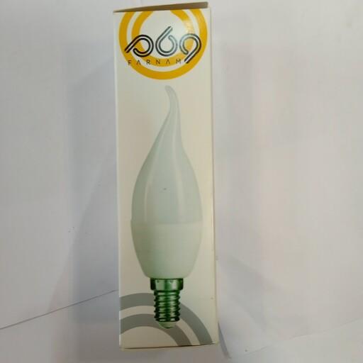 لامپ شمعی 7 وات فرنام